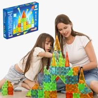 Oku Geomag magnetic tiles gems 44 delig - thumbnail
