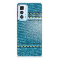 Motorola Edge 20 Pro | Sillicone Back Cover | Jeans - thumbnail