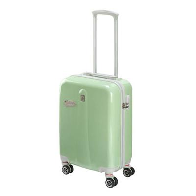 Princess Traveller Retro Cabin Trolley S green Harde Koffer