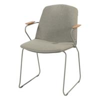 4SO Veneto stapelbare tuinstoel olive - thumbnail