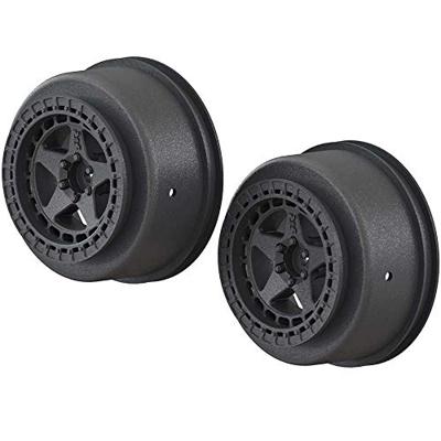 Arrma - 1/10 Short Course Front/Rear 2.2/3.0 Wheels, 14mm Hex, Black (2) (AR510096) Arrma - 1/10 Short Course Front/Rear 2.2/3.0 Wheels, 14mm Hex, Black (2) (AR510096)