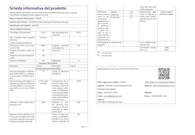 Osram Dulux D/E 26W - 840  | 4-Pins