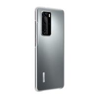Case - Achterzijde behuizing voor mobiele telefoon - hoge kwaliteit PU - transparant - voor Huawei P40 Pro - thumbnail