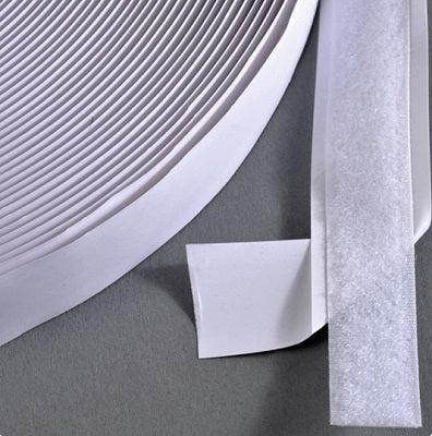 Klittenband klevend 20mm wit lus 25 m