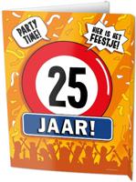 Raamdecoratie 25 jaar groot - thumbnail