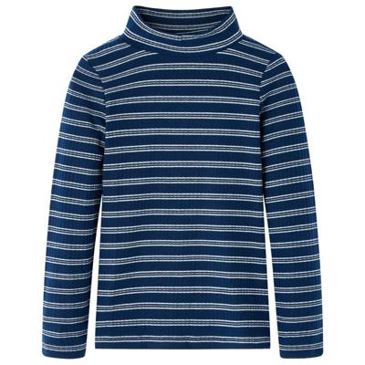 Kindershirt met lange mouwen gestreept 116 marineblauw Kindershirt met lange mouwen gestreept 116 marineblauw