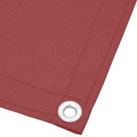 VidaXL Balkonscherm terracotta 75x1000 cm 100% polyester oxford - thumbnail