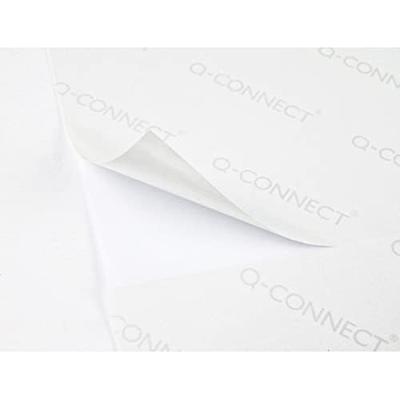 Q-CONNECT etiketten, wit, rechte hoeken, 38,1 x 21,2 mm, 100 vel, 65 etiketten per vel Q-CONNECT etiketten, wit, rechte hoeken, 38,1 x 21,2 mm, 100 vel, 65 etiketten per vel