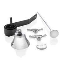 De Oude Deurklink Trekbel nikkel - thumbnail