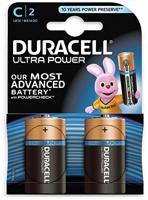 Duracell Ultra Power Alkaline C batterijen, 2 stuks - thumbnail