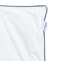 Dekbed Set met kussen 2 pcs Wit 135 x 200 cm Dons - thumbnail