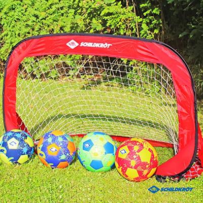 Kooien - SCHILDKROT - Pop-Up - 120 x 80 x 80 cm - Buitenactiviteiten - 2 opvouwbare doelen + 4 stalen haken