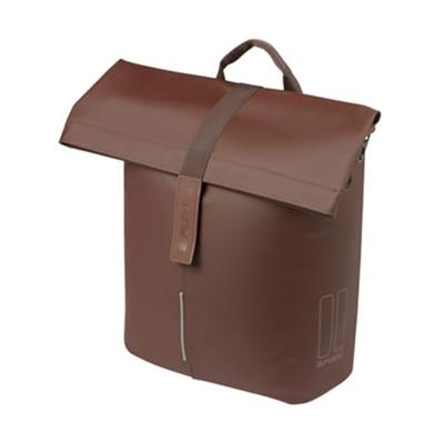 BASIL Fietsshopper city mik studs 14-16 liter 11 x 29 x 36 cm - bruin