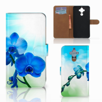 Huawei Mate 9 Hoesje Orchidee Blauw - Cadeau voor je Moeder - thumbnail
