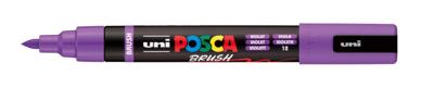 Uni Posca brushmarker pc5br violet - brushpunt 1-4 mm Uni Posca brushmarker pc5br violet - brushpunt 1-4 mm