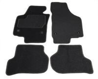 Automatten op maat - zwart stof - Seat Leon 1P1 2008-2012 - thumbnail