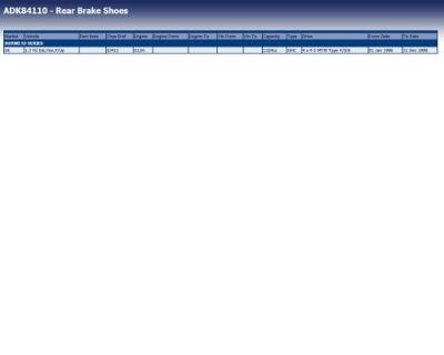 Remschoenset ADK84110