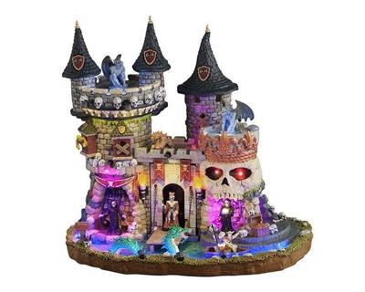Halloweenminiatuur Medi-evil Castle 24x32x33 cm - Lemax