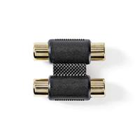 Nedis Stereo-Audioadapter | 2x RCA Female | 2x RCA Female | 1 stuks - CABW24952AT CABW24952AT - thumbnail