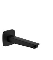 Hansgrohe Logis baduitloop, mat zwart - thumbnail