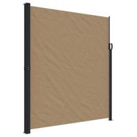 VidaXL Windscherm uittrekbaar 220x600 cm taupe - thumbnail