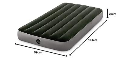 Intex prestige downy luchtbed - eenpersoons
