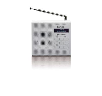 Lenco PDR-020 Draagbaar Analoog & digitaal Wit Lenco PDR-020 Draagbaar Analoog & digitaal Wit