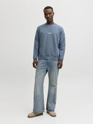 Jack & Jones Jjesoho Sweat Crew Neck Noos Sweater Blue Mirage