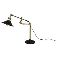 Dutchbone Tafellamp 'Penelope' kleur Zwart - thumbnail