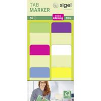 Sigel Plakmarker HN203 Groen, Geel, Pink, Blauw, Violet, Wit - thumbnail
