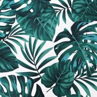 Tuinbank met armleuning en kussens gempregneerd grenenhout - thumbnail