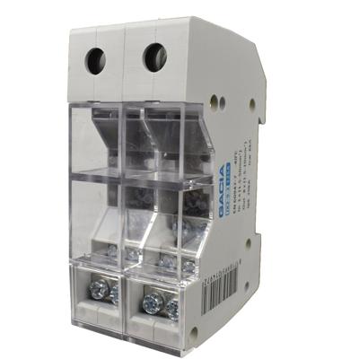 GACIA JX2-9 distirbutieblok 2p, 1x50mm2 - 8x 6mm2 (busbar) DIN rail bevestiging