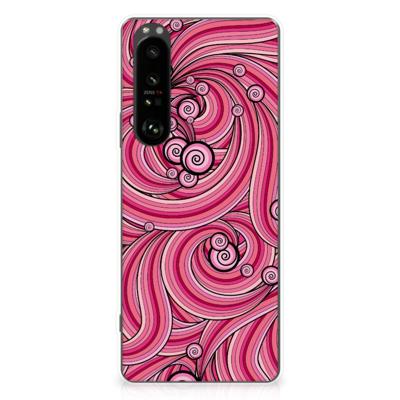 Sony Xperia 1 III | Hoesje maken | Swirl Pink Sony Xperia 1 III | Hoesje maken | Swirl Pink