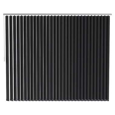 Fenstr lamellen stof Milaan verduisterend - antraciet (20703)