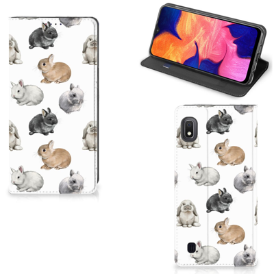 Smartphone hoesje voor Samsung Galaxy A10 Konijntjes