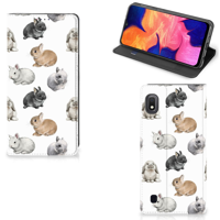 Smartphone hoesje voor Samsung Galaxy A10 Konijntjes - thumbnail