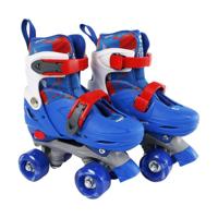 Street Rider rolschaatsen - maat 31-34 - blauw - thumbnail
