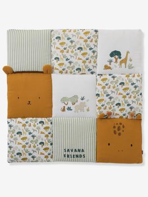 Speelkleed / parkbodem patchwork SAVANA meerkleurig