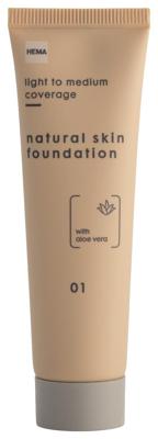 HEMA Foundation natural skin 01