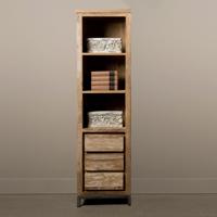Tower Living Industriële Boekenkast 'Venetië' met 3 lades - thumbnail