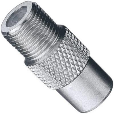 Renkforce F-Coax-adapter [F-koppeling-Antennestekker 75 Ω]Zilver