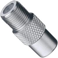 Renkforce F-Coax-adapter [F-koppeling-Antennestekker 75 Ω]Zilver - thumbnail