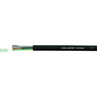 HELU 35001-1000 Rubberkabel H05RR-F 2 x 0.75 mm² Zwart 1000 m - thumbnail