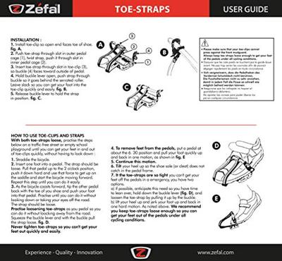 Zefal Toeclipsriem zef christophe 515xl zw