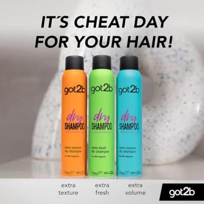 Schwarzkopf Got2b Extra Fresh Dry Shampoo Schwarzkopf Got2b Extra Fresh Dry Shampoo