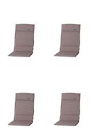 Kussen fiber de luxe Panama taupe (4 stuks) Madison - Madison - thumbnail