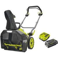RYOBI 36V Borstelloze sneeuwploeg - 45 cm - maaiveld 25 cm - maximale uitworp 8m - thumbnail