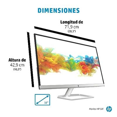 HP 32f, 32 Inch Full-HD (1920x1080p) 300 Nits IPS-monitor, HDMI, VGA, Onstpiegeld (6XJ00AA)