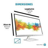 HP 32f, 32 Inch Full-HD (1920x1080p) 300 Nits IPS-monitor, HDMI, VGA, Onstpiegeld (6XJ00AA) - thumbnail
