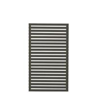 Ombergrijs Houten Tuinscherm Tokyo 83 x 140 CM - thumbnail